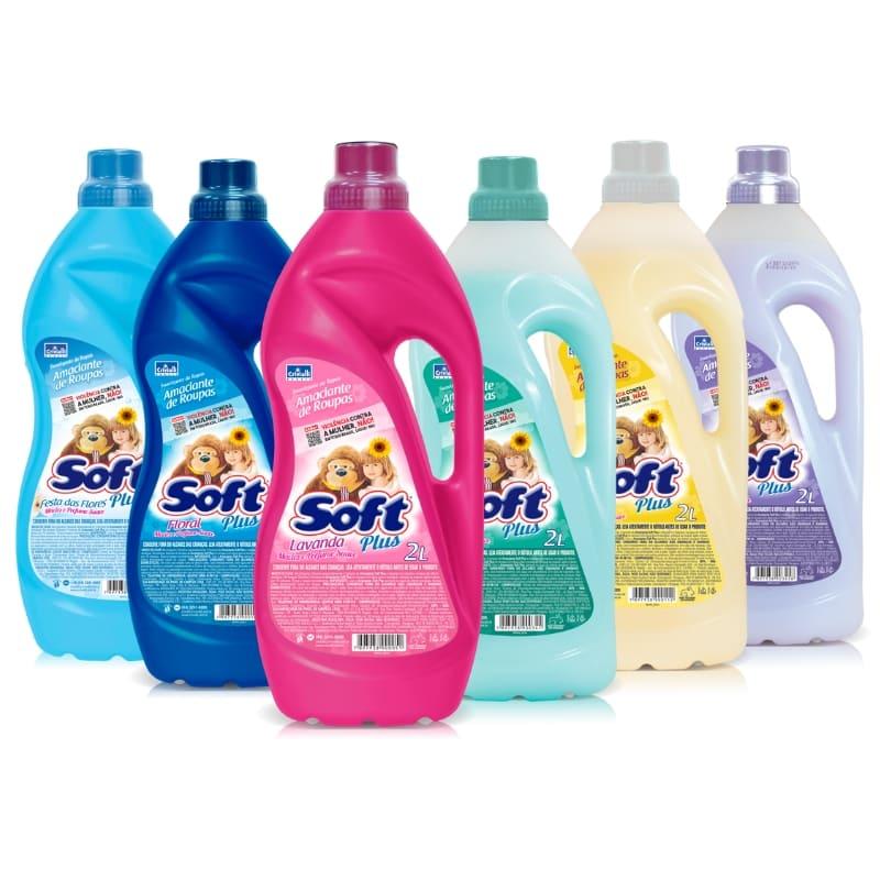 SOFT PLUS - LINHA AMACIANTES E LAVA ROUPAS
