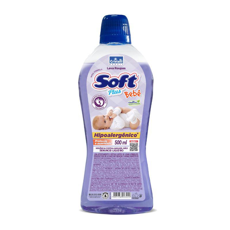 LAVA ROUPAS SOFT PLUS BEBÊ 