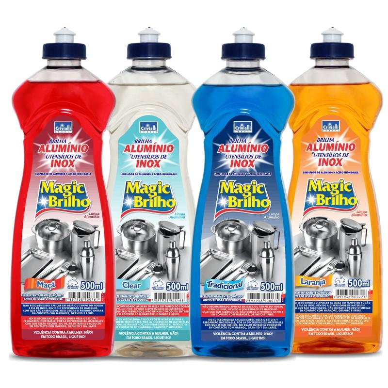 BRILHA ALUMÍNIO E INOX 500ML / 5L